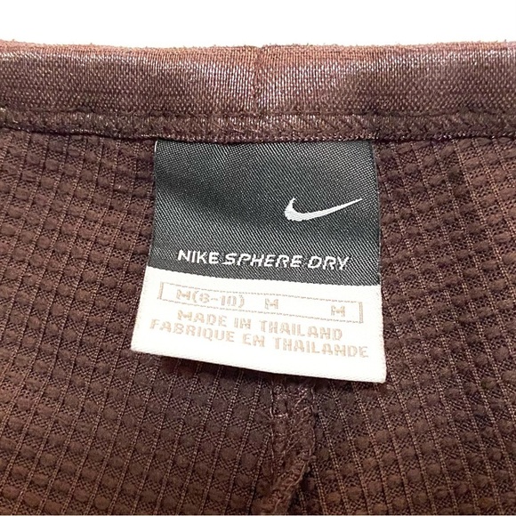 Nike Sphere Dry Brown Athletic Drawstring Pants Medium 8-10 Active Workout - Picture 8 of 14